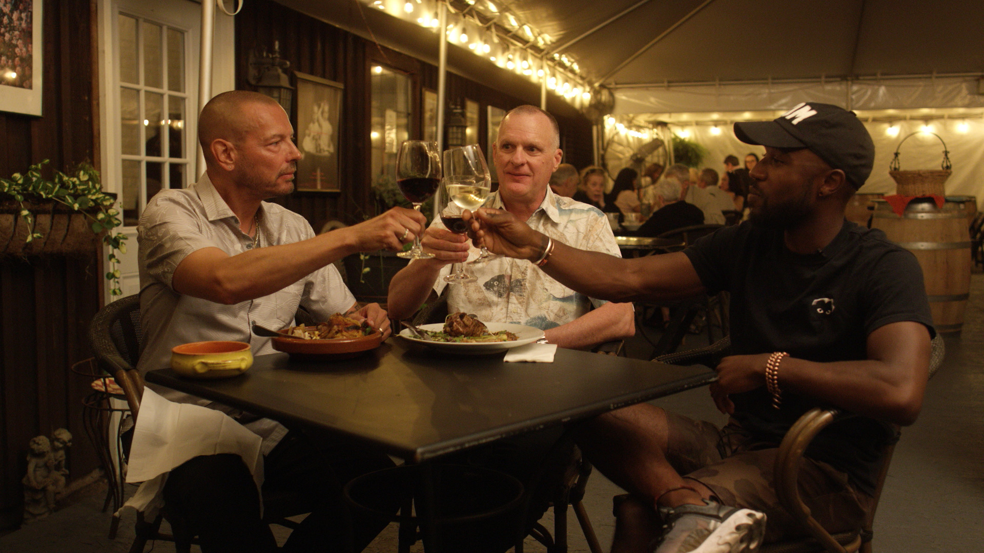 Diners at Omar’s Carriage House in Norfolk, Virginia