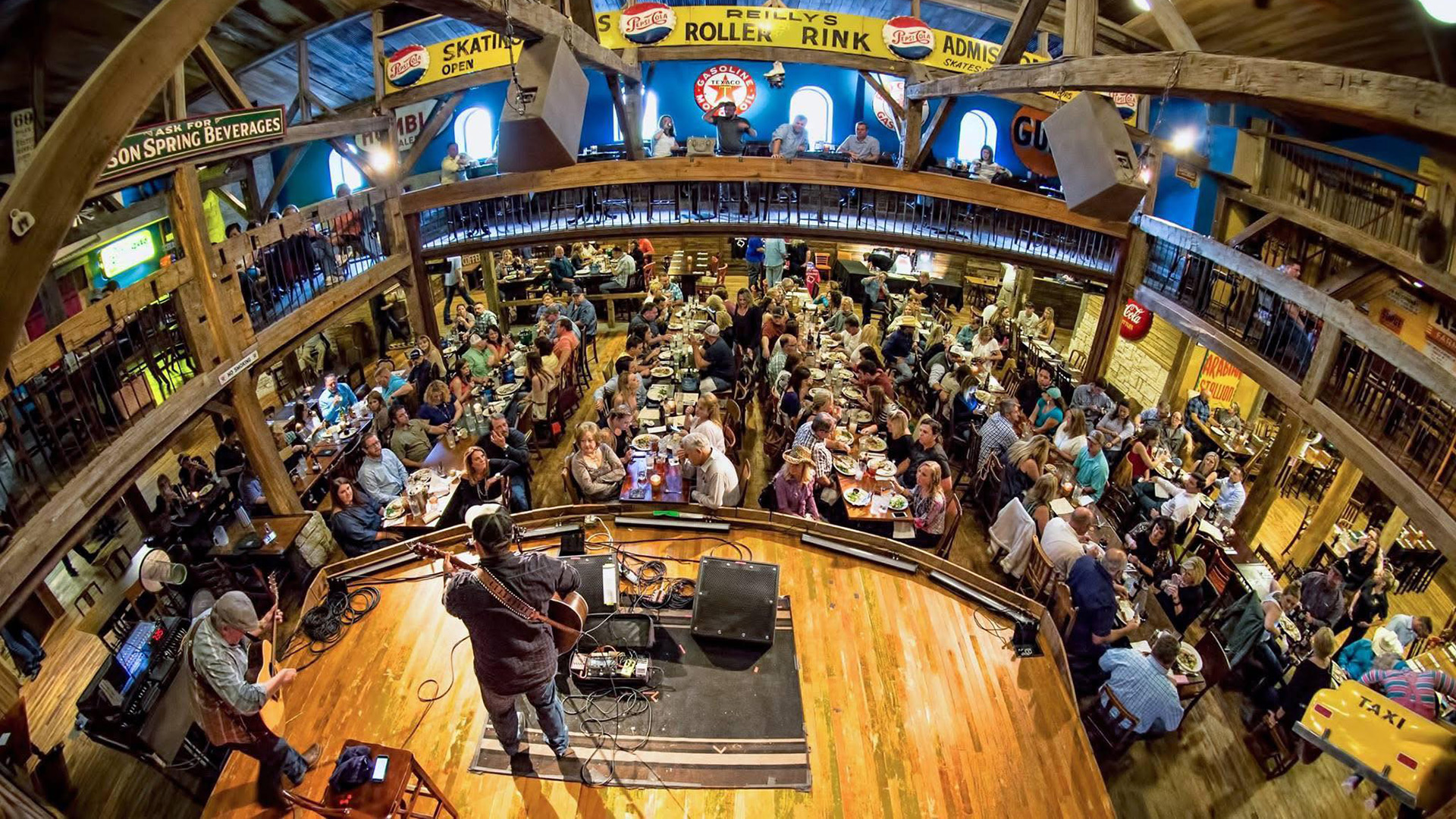 The Big Barn at Dosey Doe in Spring, Texas