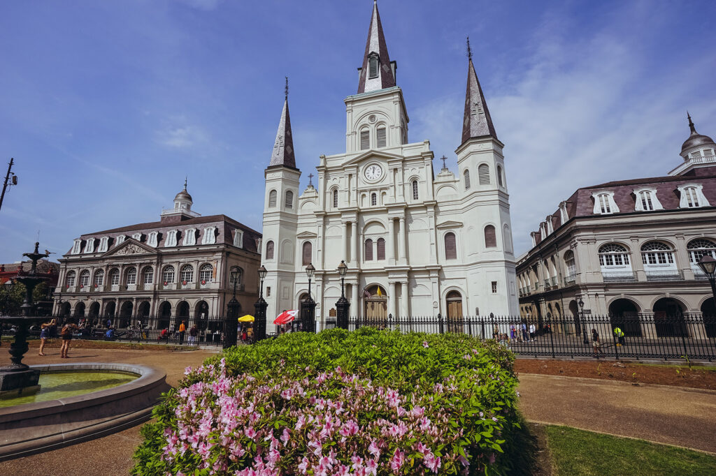 Jackson Square in New Orleans, Louisiana; Credit: Paul Broussard
