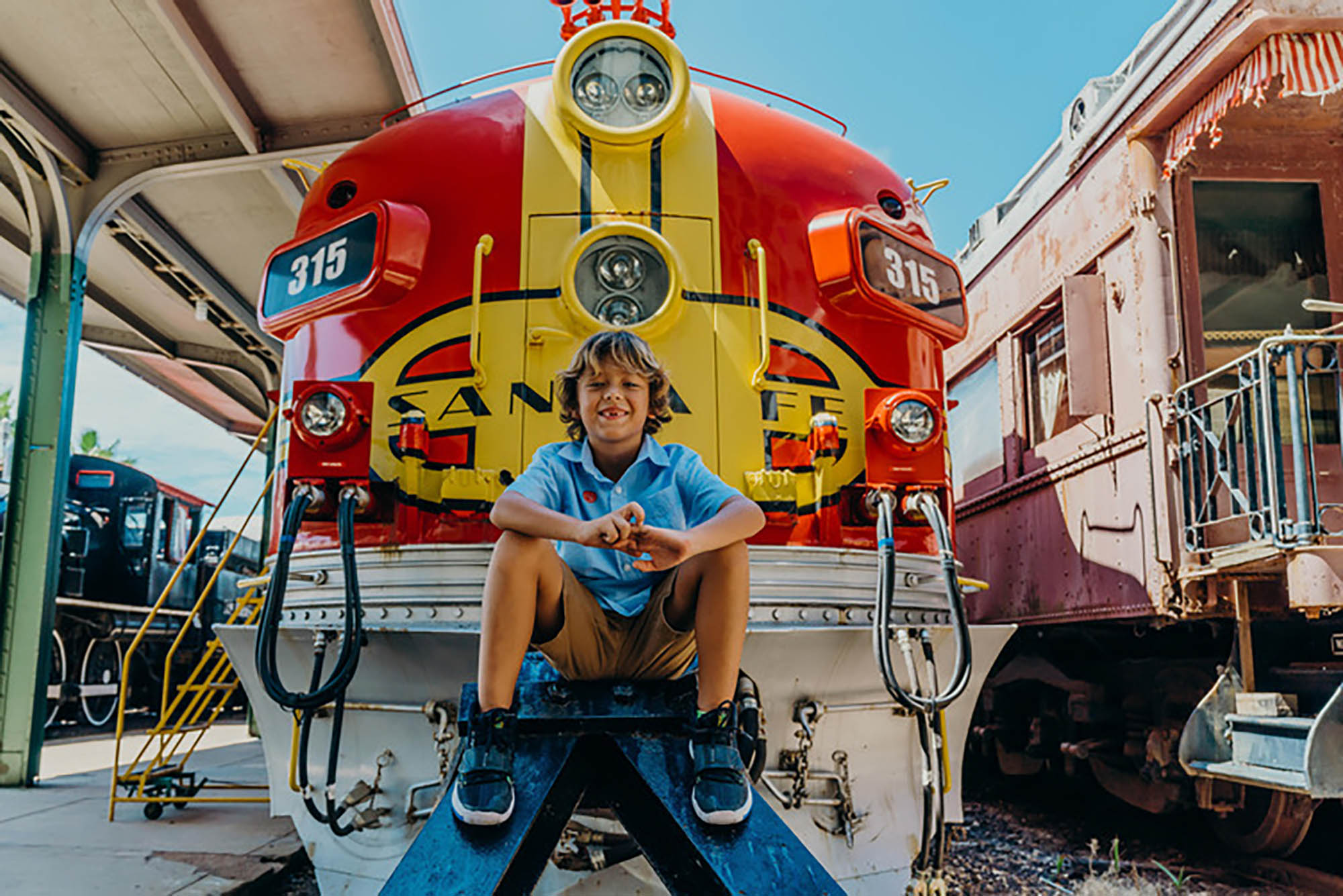 Galveston Railroad Museum in Galveston, Texas