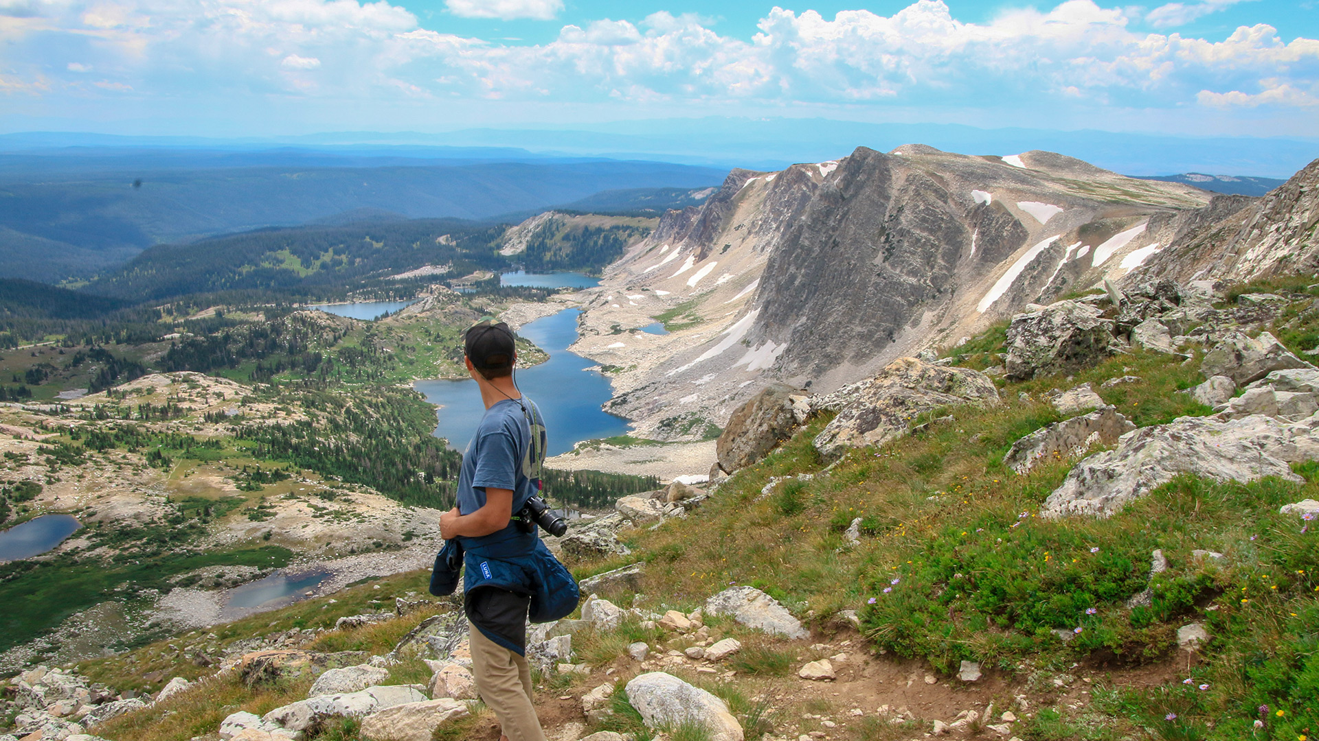Medicine Bow Peak in Carbon County, Wyoming