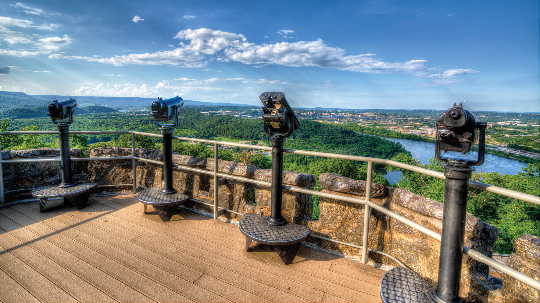 Lookout Mountain in Chattanooga, Tennessee