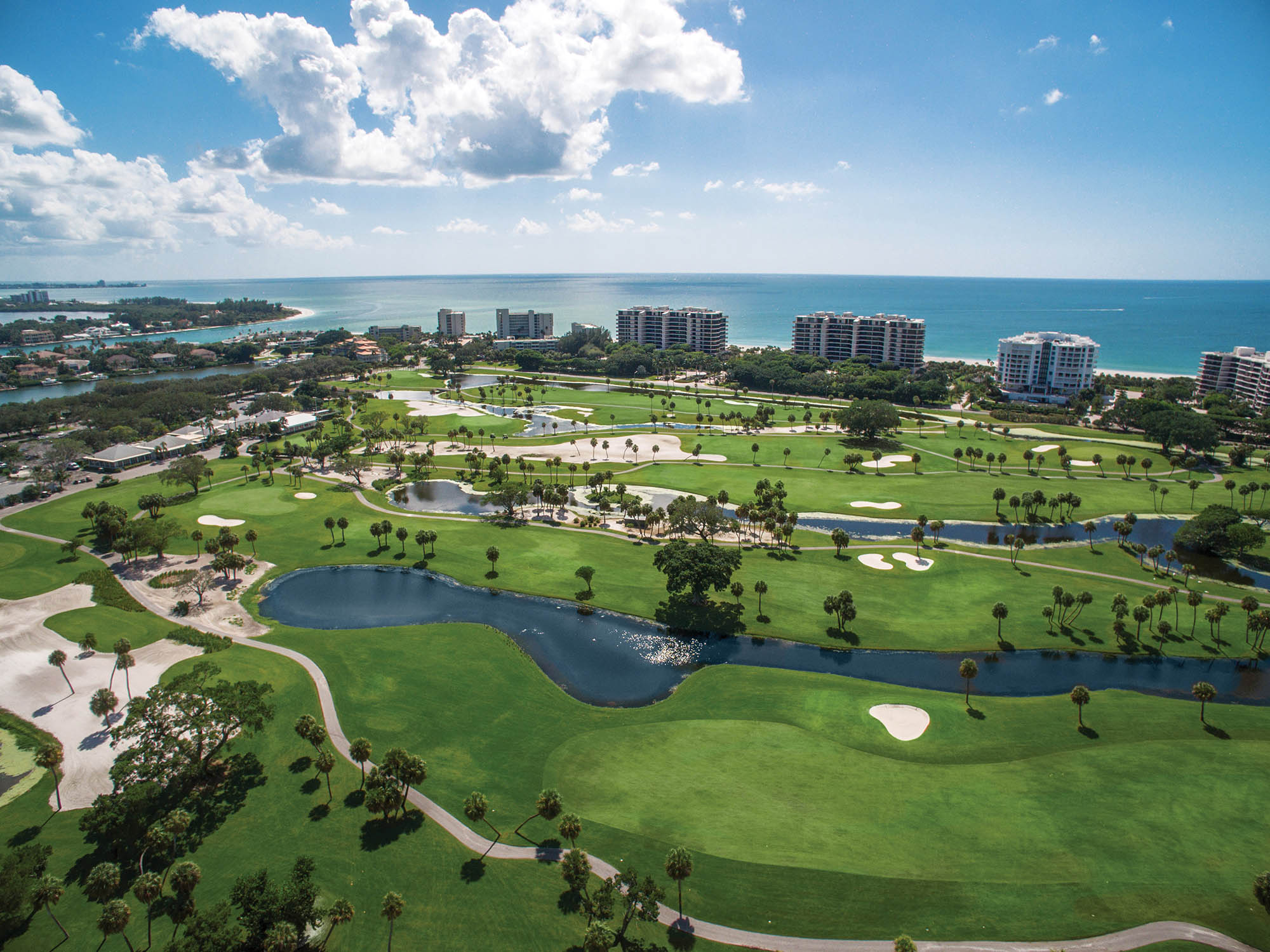 Golf course on Longboat Key, Florida
