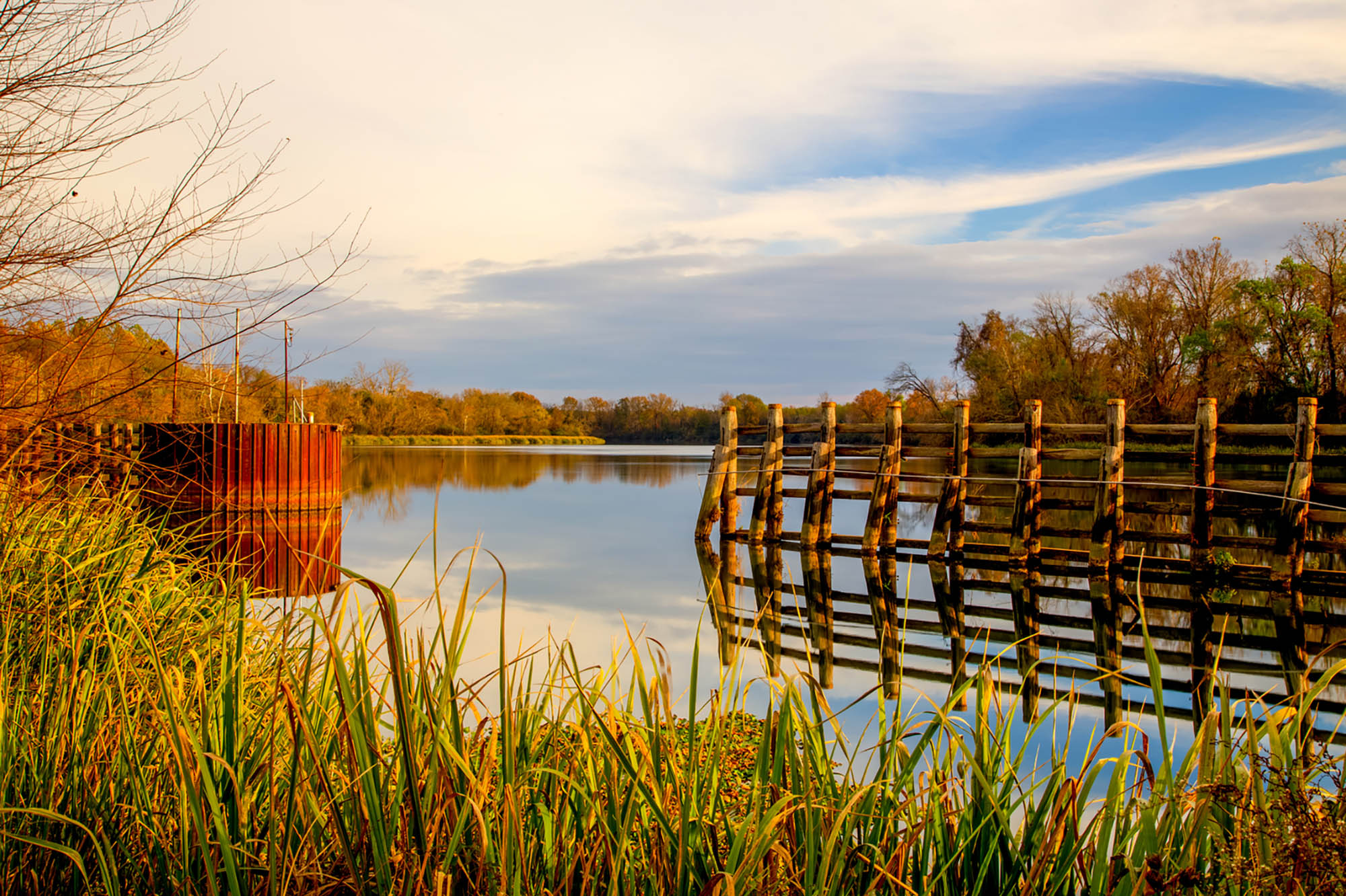 Savannah Bluff Lock and Dam in Augusta, Georgia