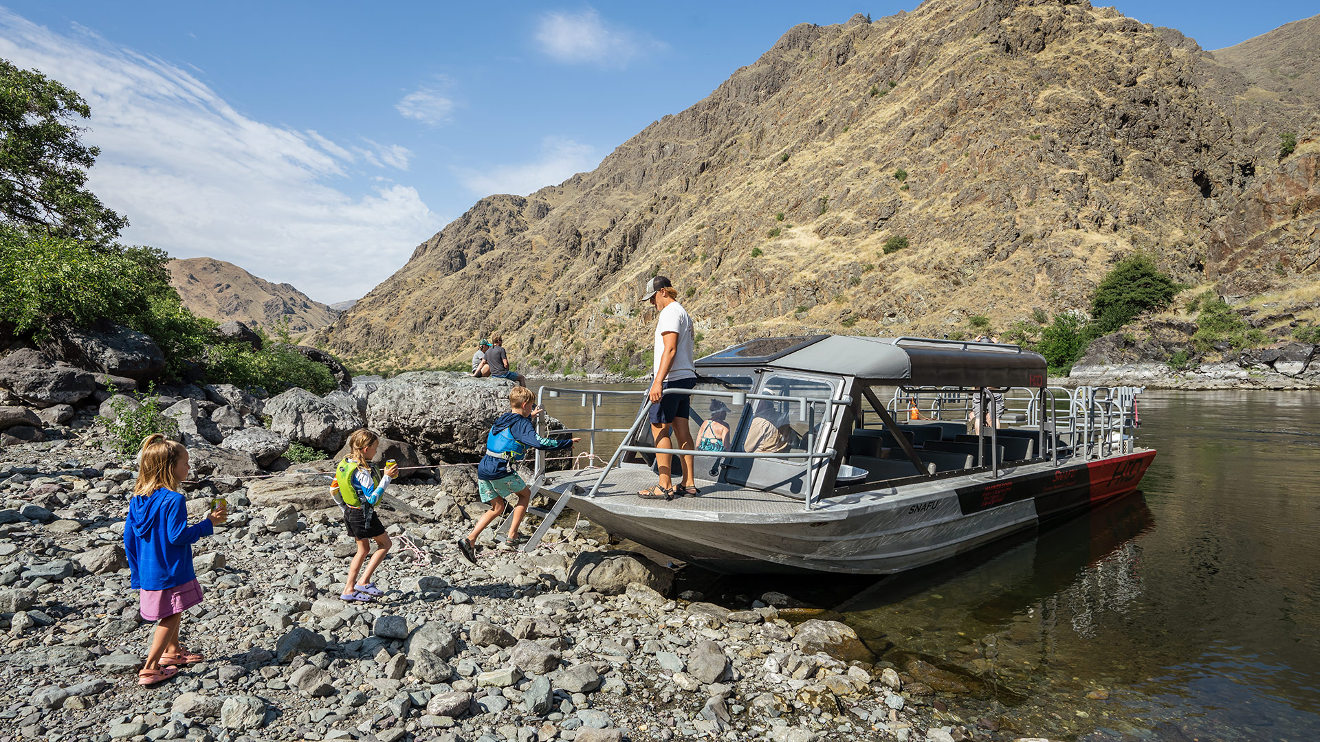 Hells Canyon boat tour in North Central Idaho