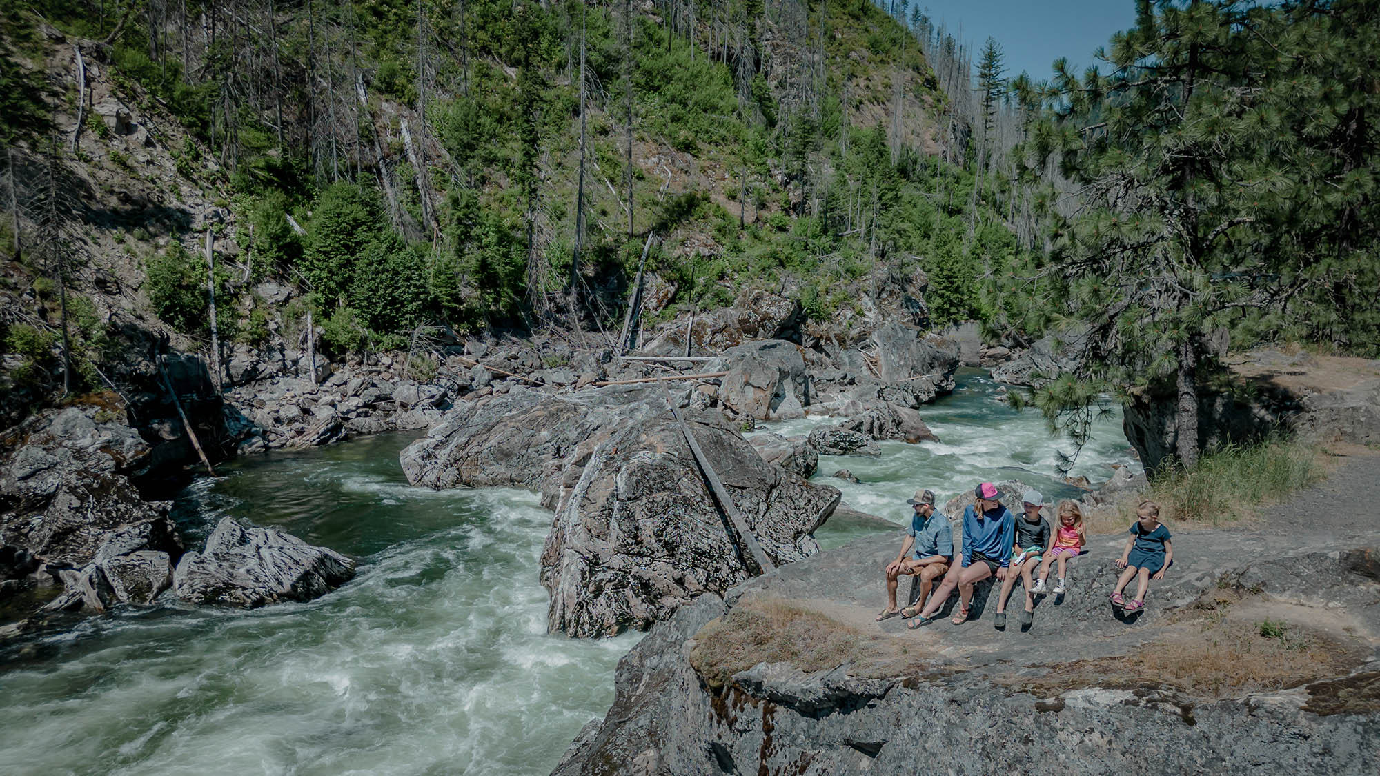 Selway Falls in Lowell, Idaho
