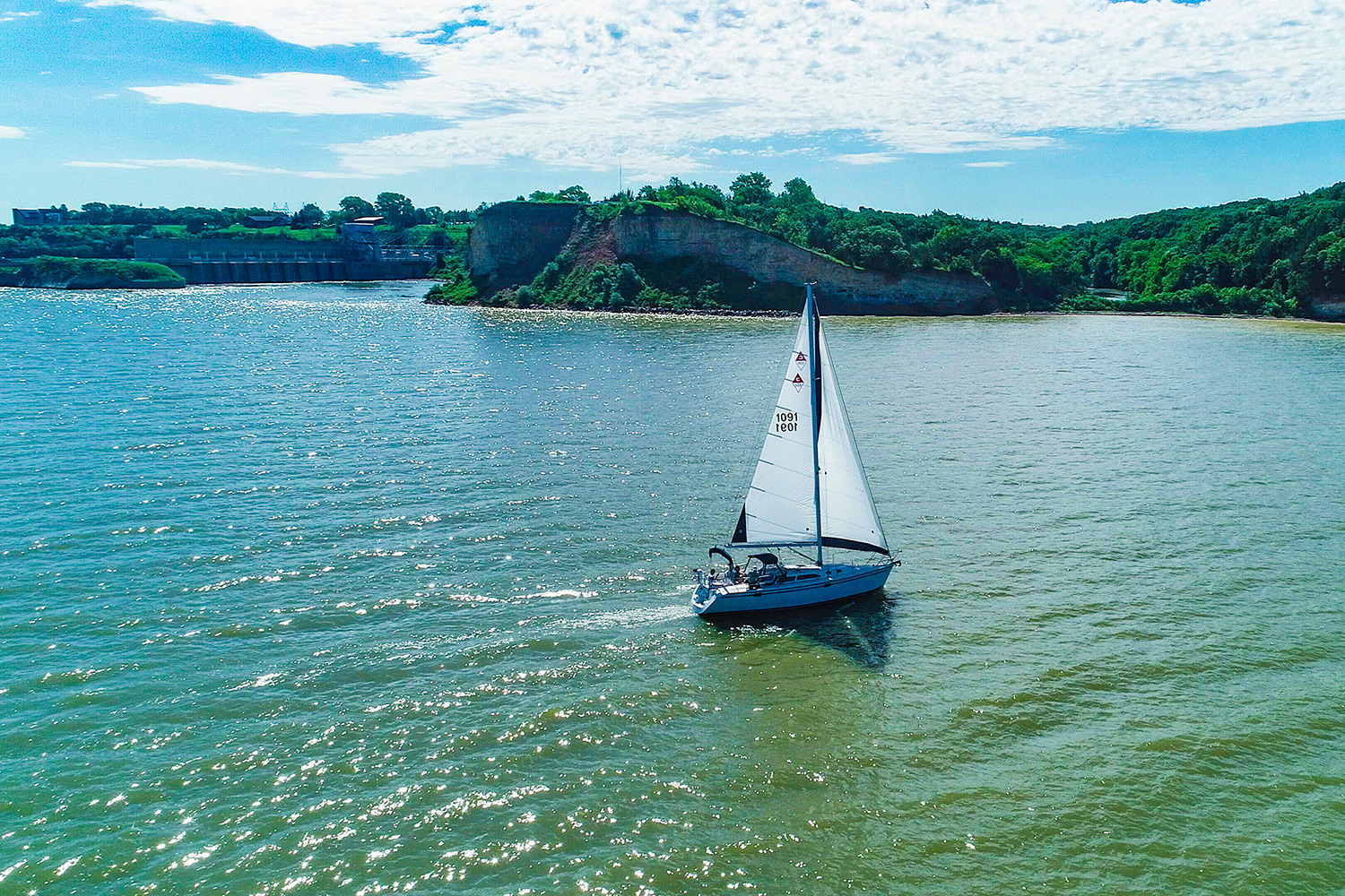 Lewis & Clark Lake in Yankton, South Dakota
