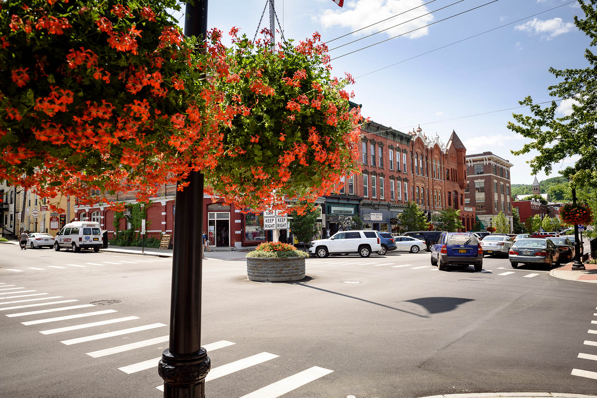 Scenic street view of Cooperstown, New York; Credit: Mitch Wojnarowicz