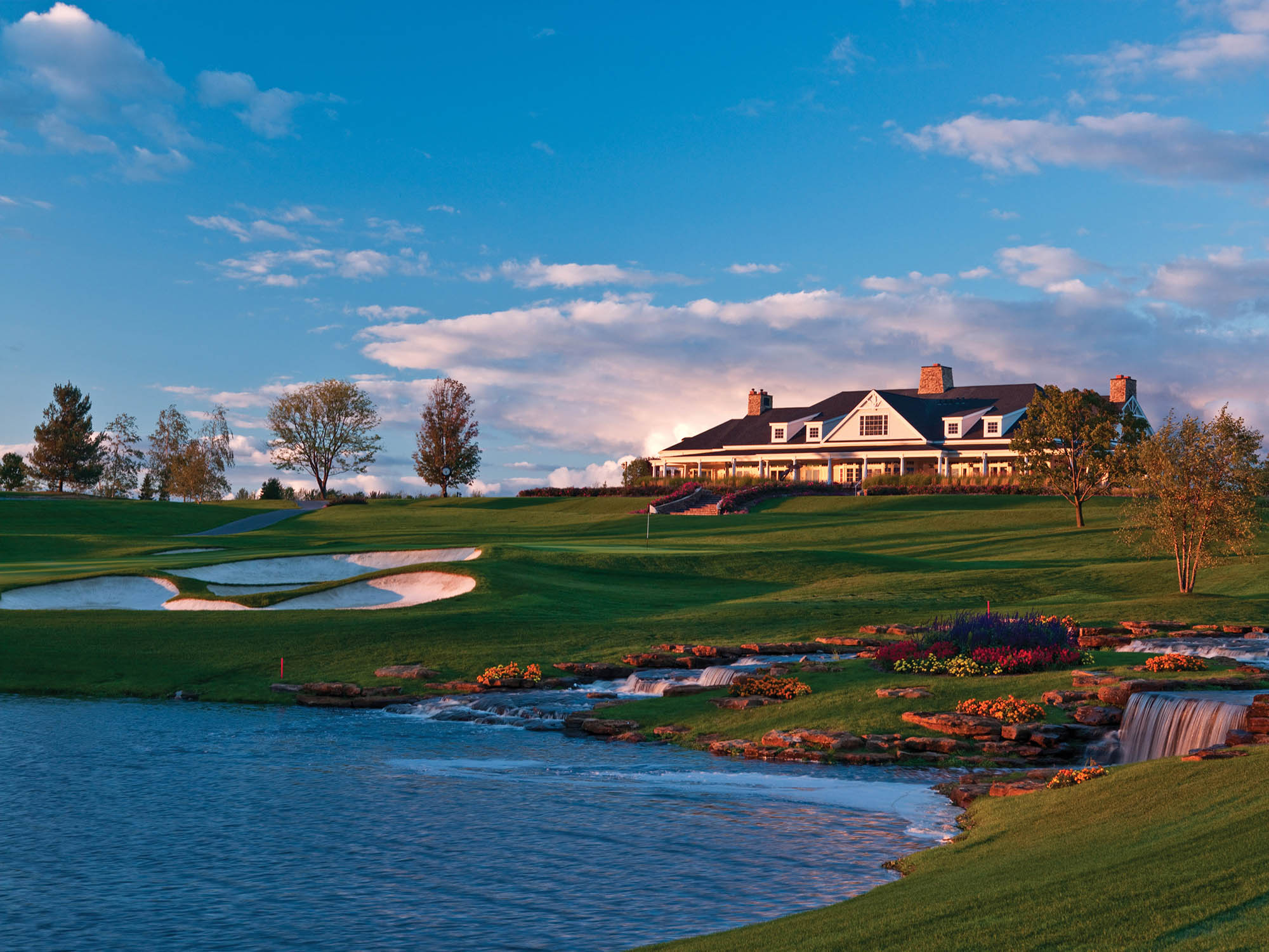 Exterior view of Atunyote Golf Course in Verona, New York; Credit: Turning Stone Resort Casino