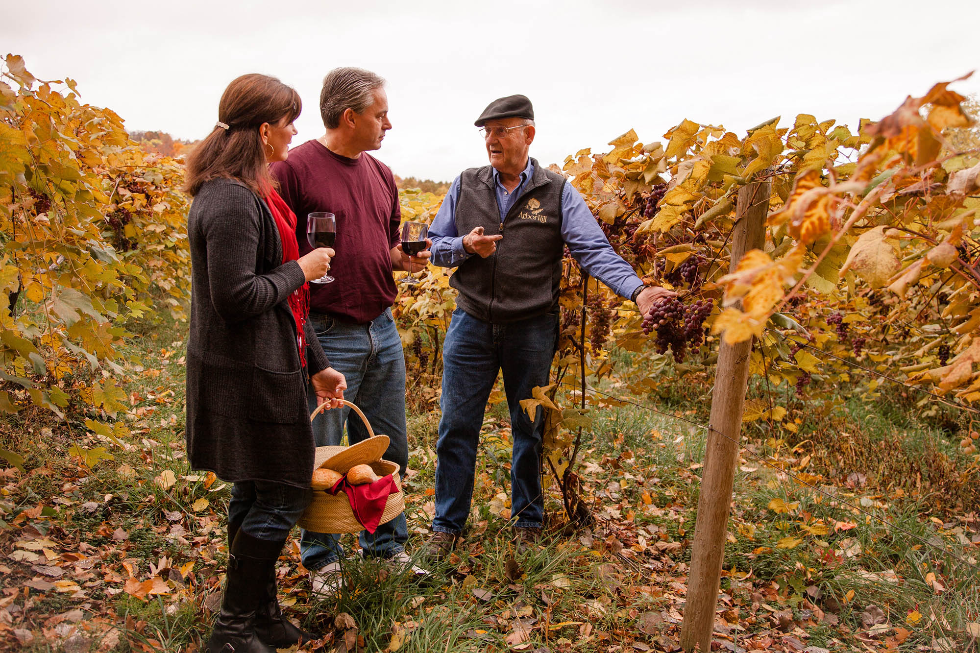 Arbor Hill Grapery & Winery in Naples, New York; Credit: VisitFingerLakes.com
