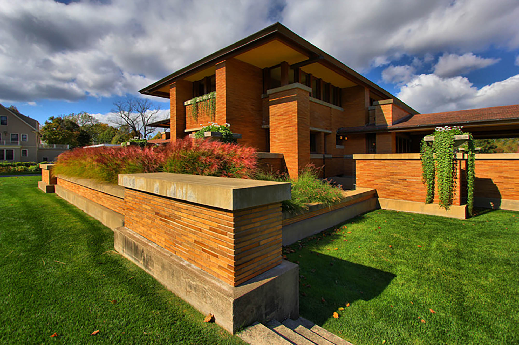 Exterior of Darwin Martin House in Buffalo, New York; Credit: Patrick Mahoney
