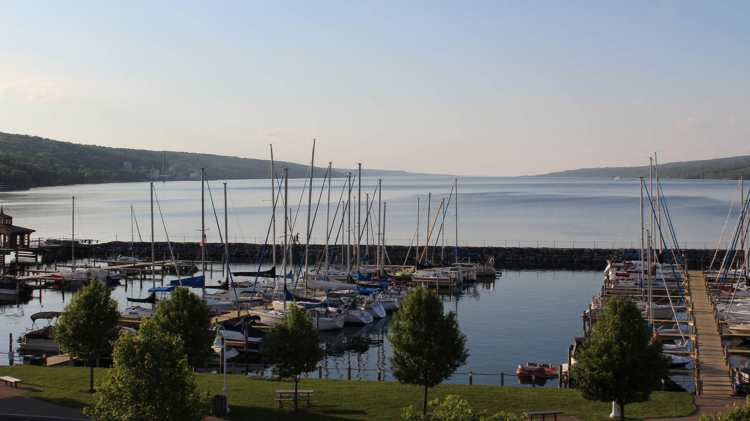 Glen Harbor Marina in Watkins Glen, New York