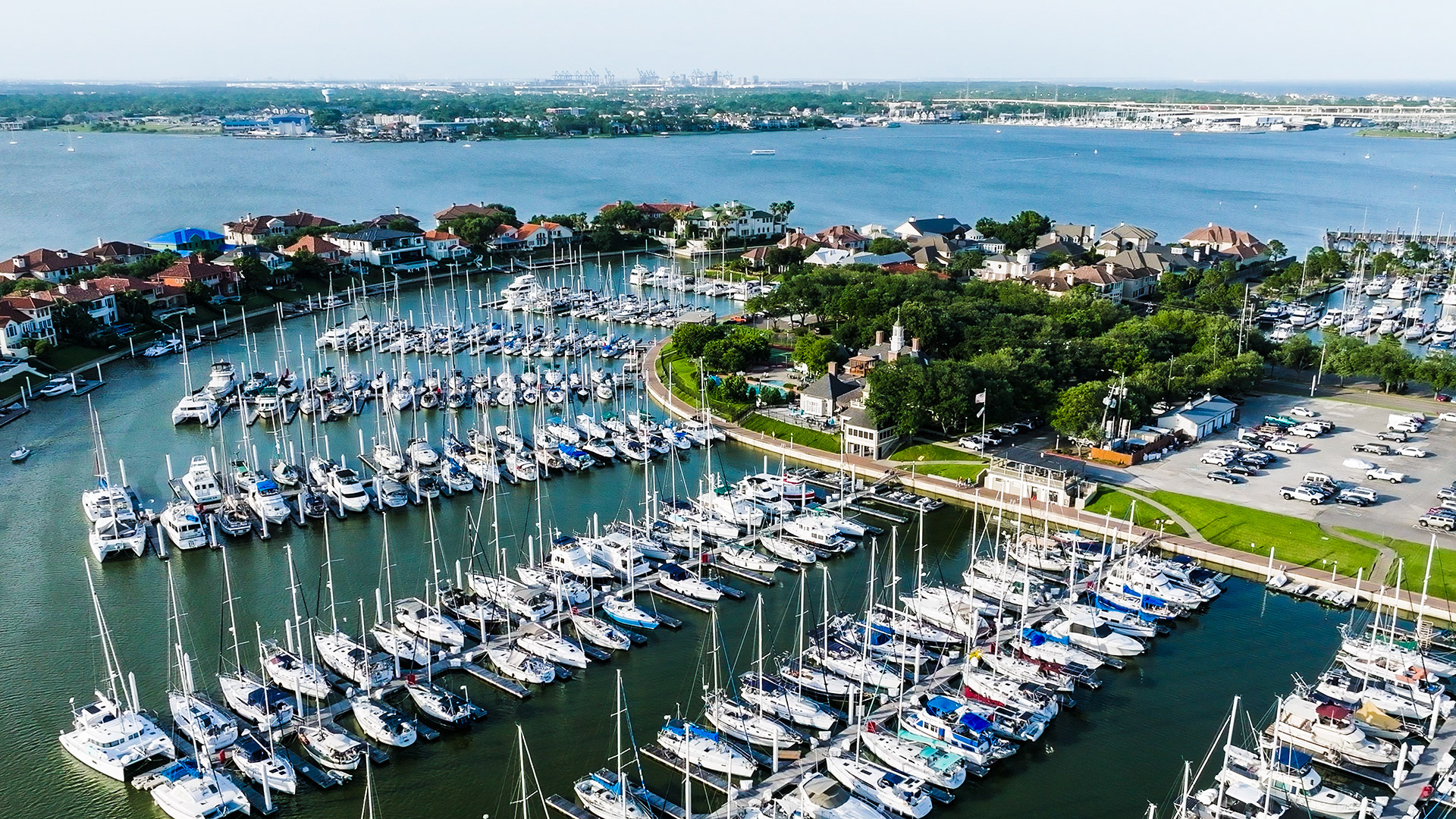 Waterford Marina in League City, Texas