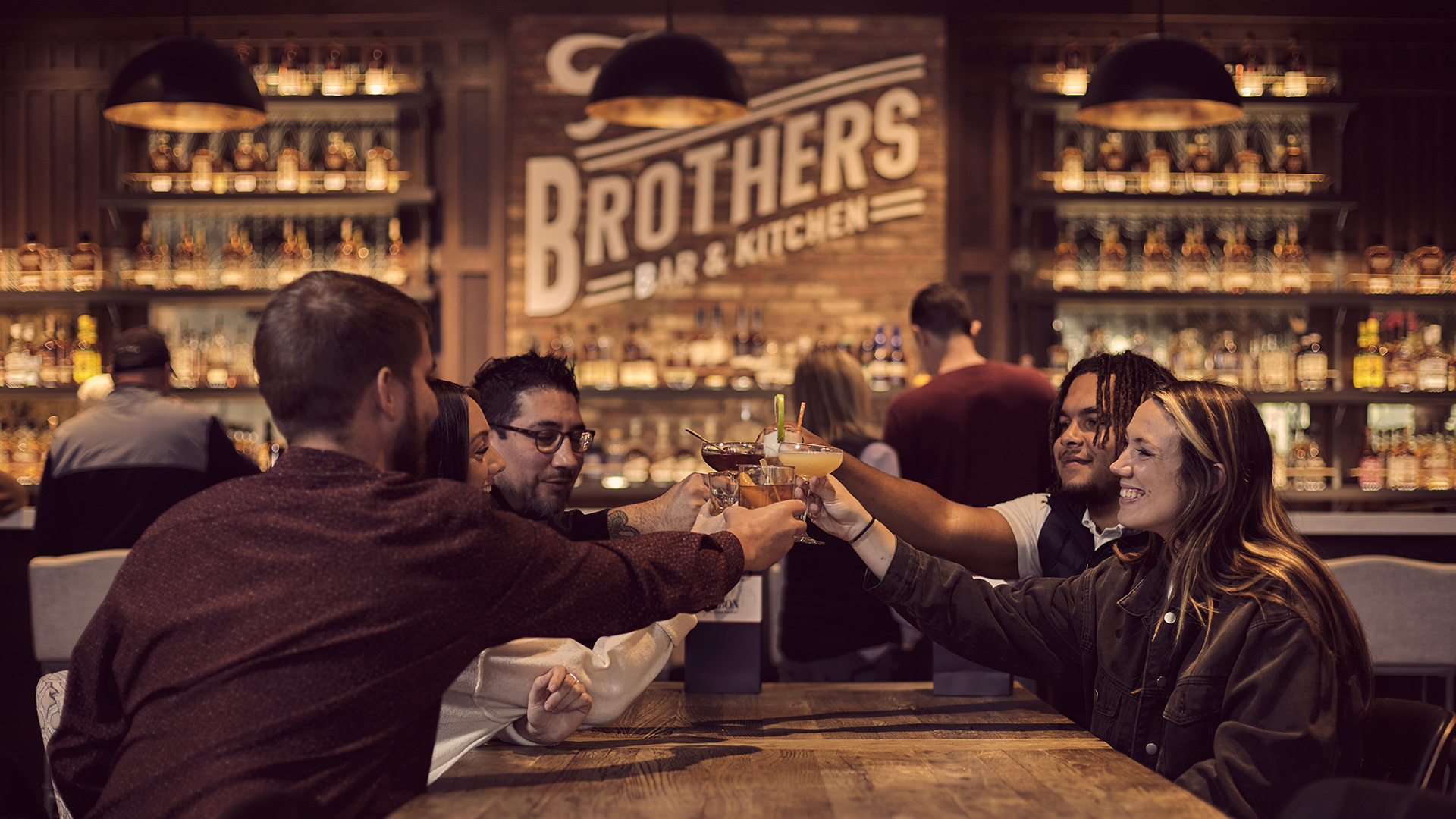 Five Brothers Bar at Heaven Hill in Bardstown, Kentucky