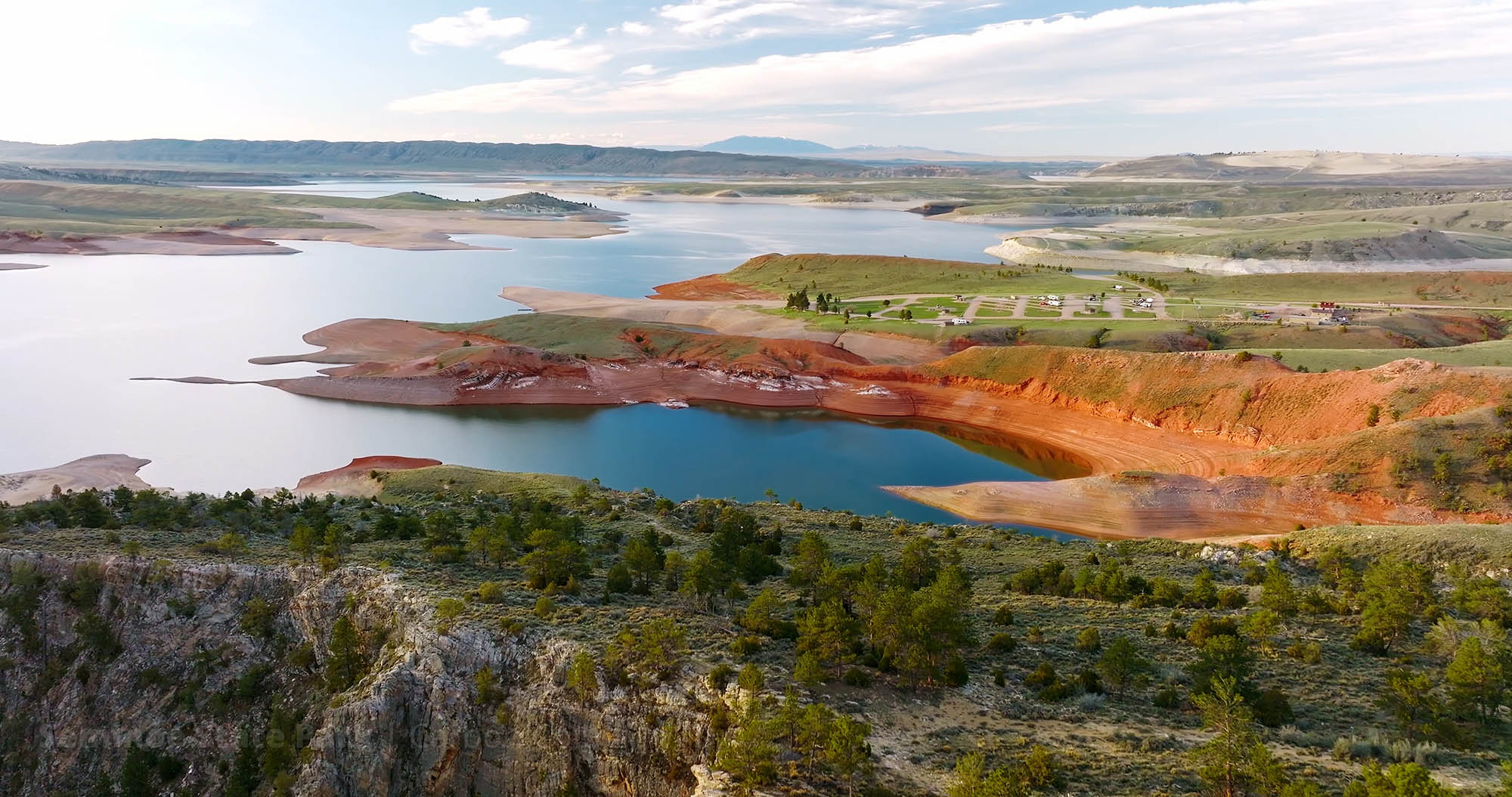 Seminoe State Park in Sinclair, Wyoming