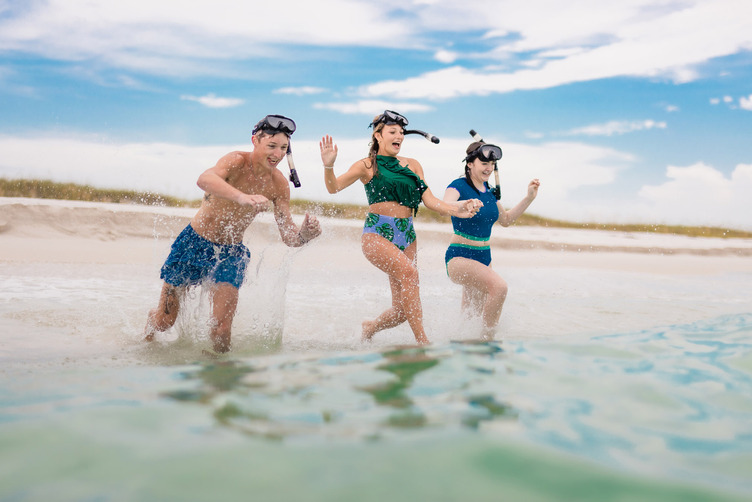 Snorkeling in Panama City, Florida