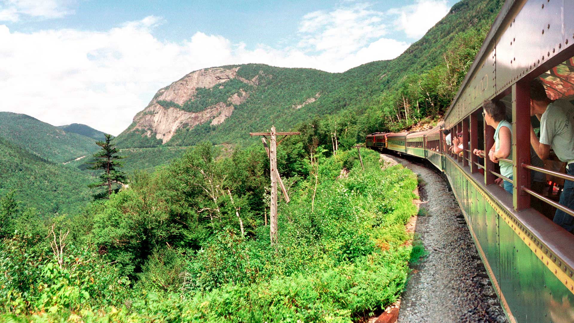 Touring White Mountain National Forest aboard the Conway Scenic Railroad in New Hampshire’s White Mountains