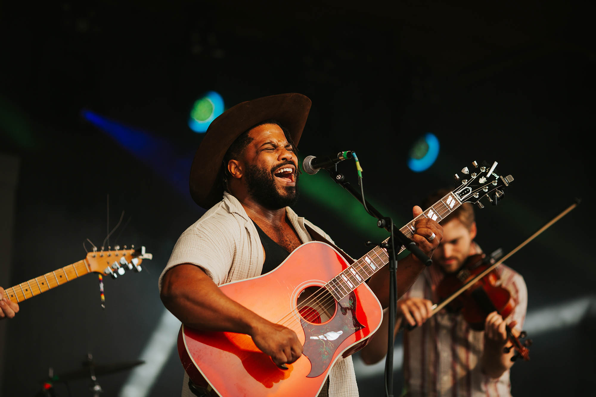 Live music at Burl County Fair in Lexington, Kentucky;
Credit: Amani Niche
