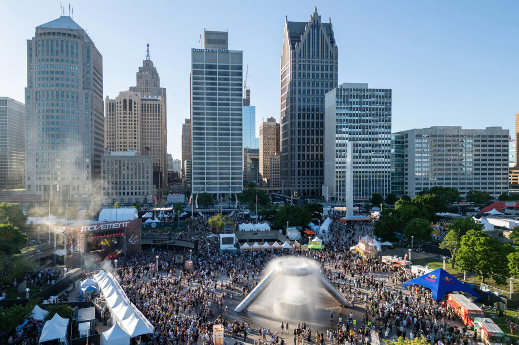 Movement Festival in Detroit, Michigan; Credit: Charles Falsetti
