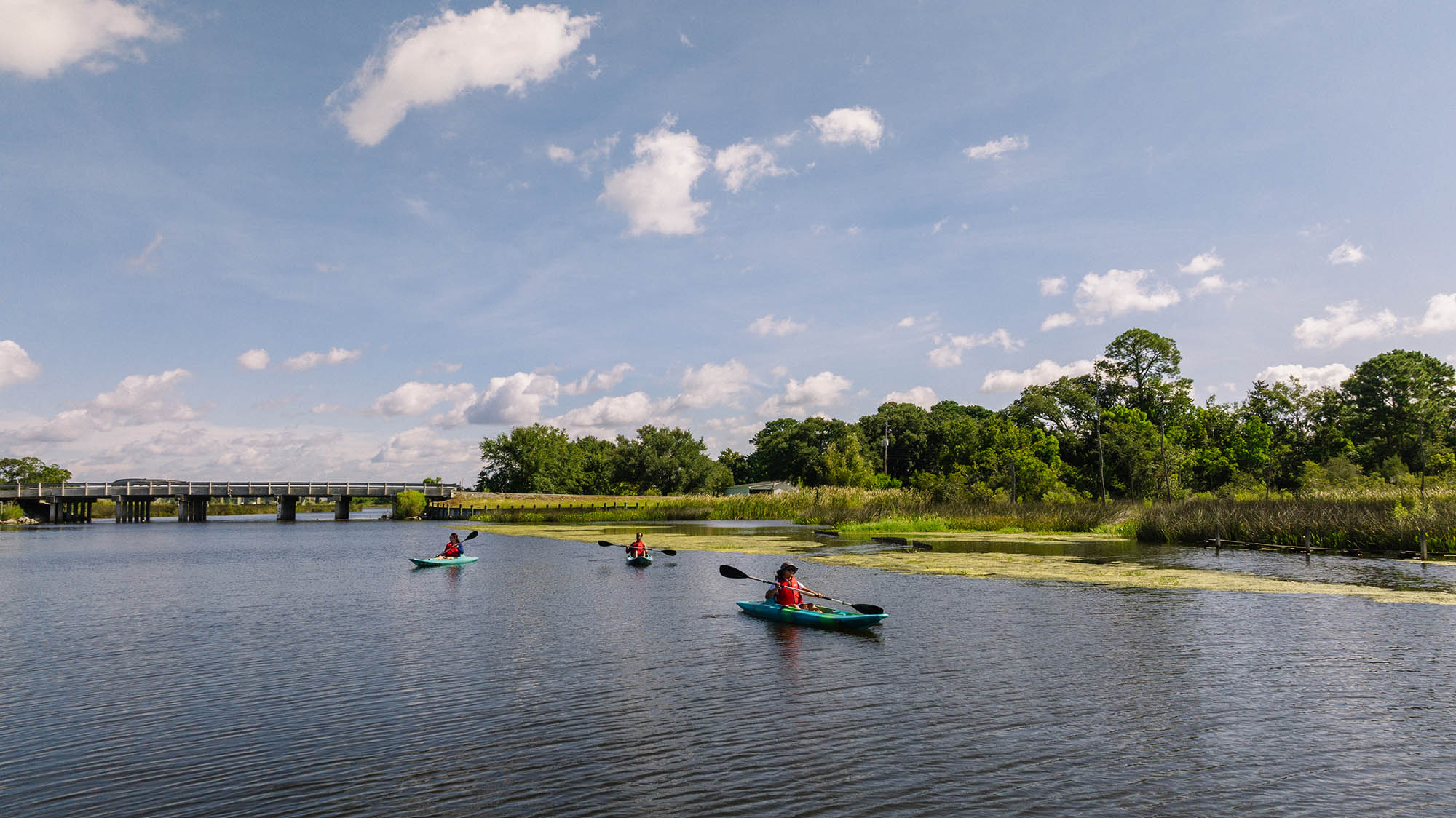Pascagoula River in Coastal Mississippi; Credit: Coastal Mississippi