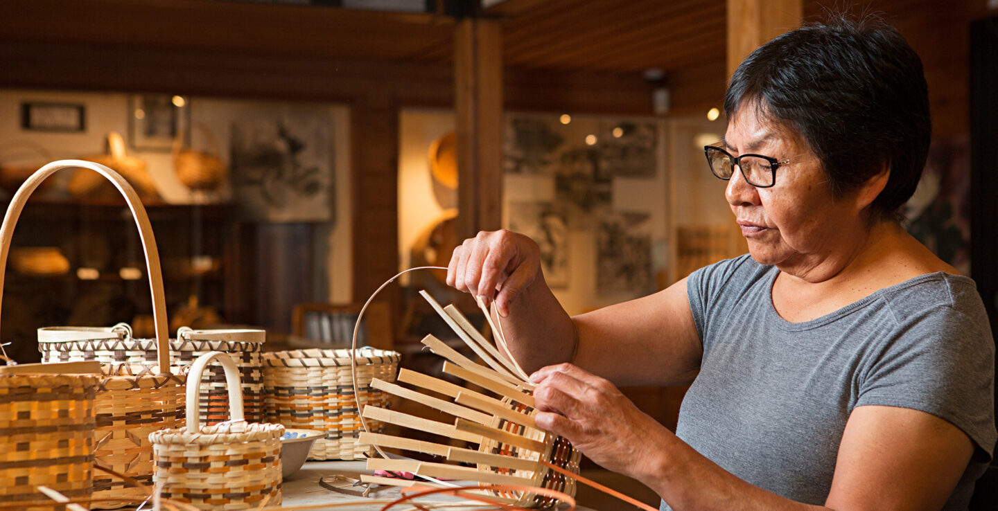 Qualla Arts and Crafts Mutual in Cherokee, North Carolina; Credit: VisitNC.com