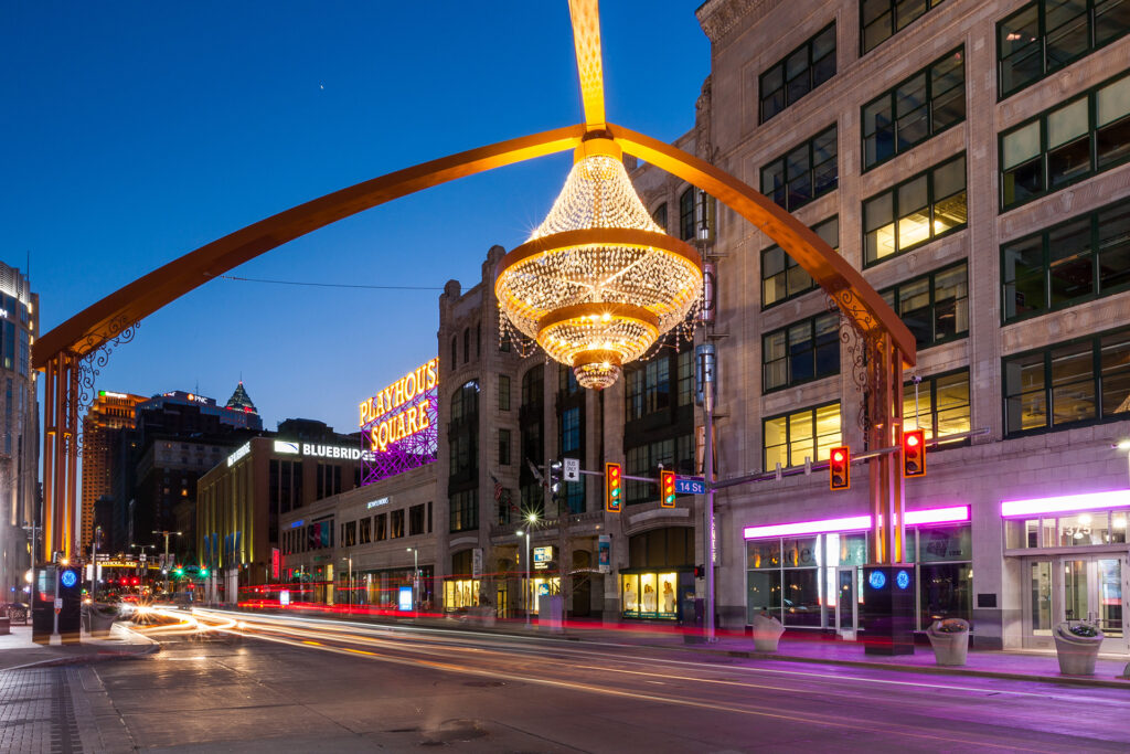 Playhouse Square in Cleveland, Ohio