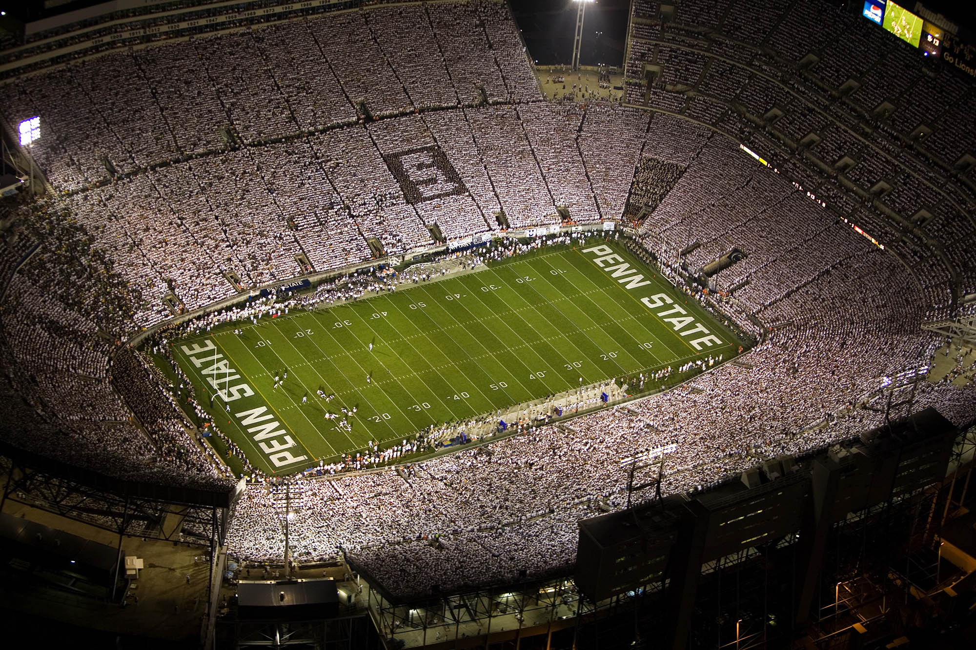 West Shore Home Field at Beaver Stadium in University Park, Pennsylvania; Credit: Penn State University