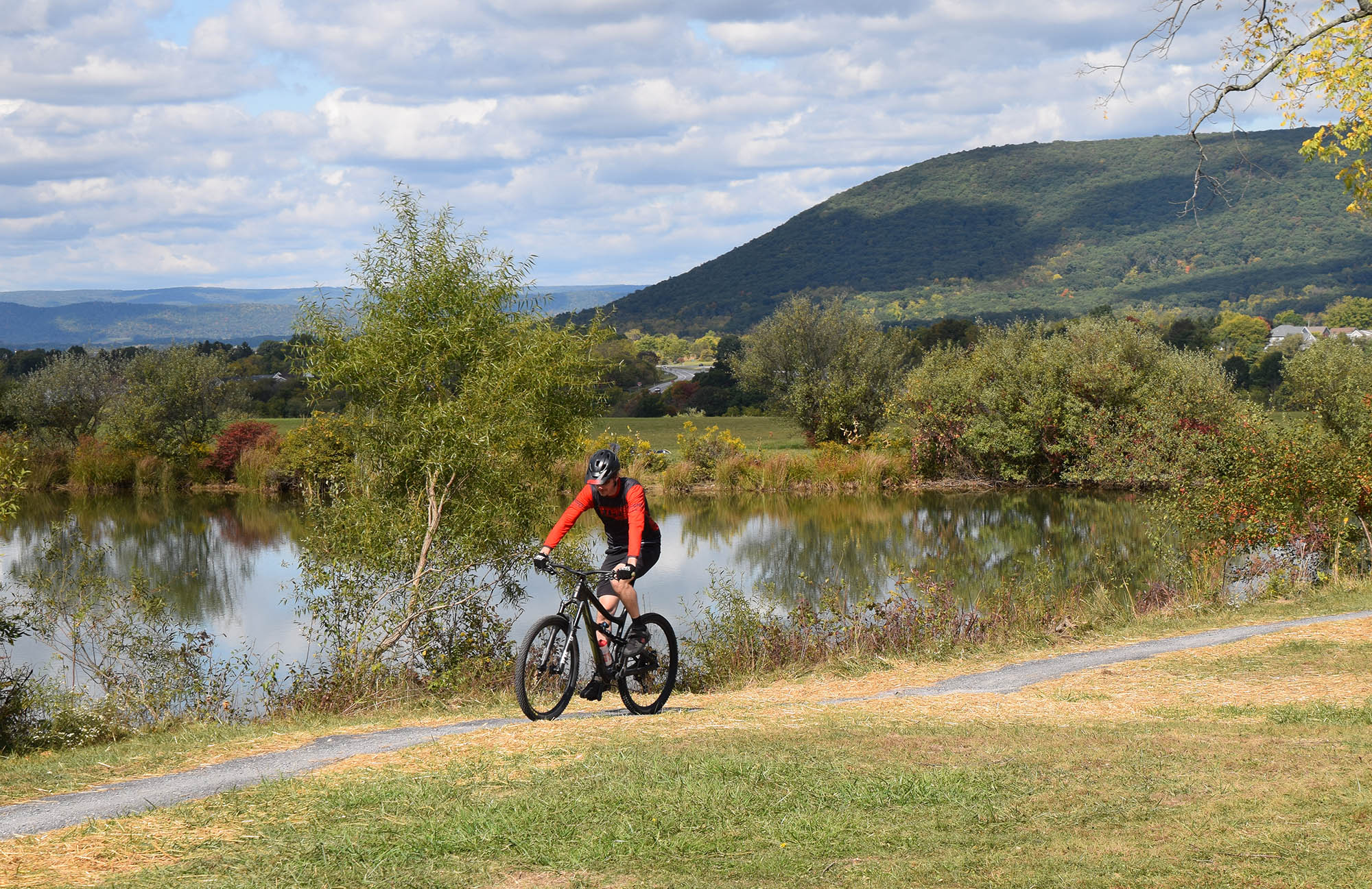 Harvest Fields Community Trails near the Happy Valley region of Pennsylvania; Credit: Edward Stoddard