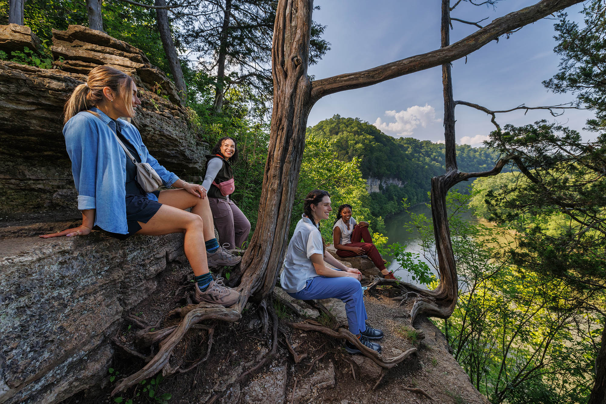 Raven Run Nature Sanctuary in Lexington, Kentucky; Credit: Richie Wireman
