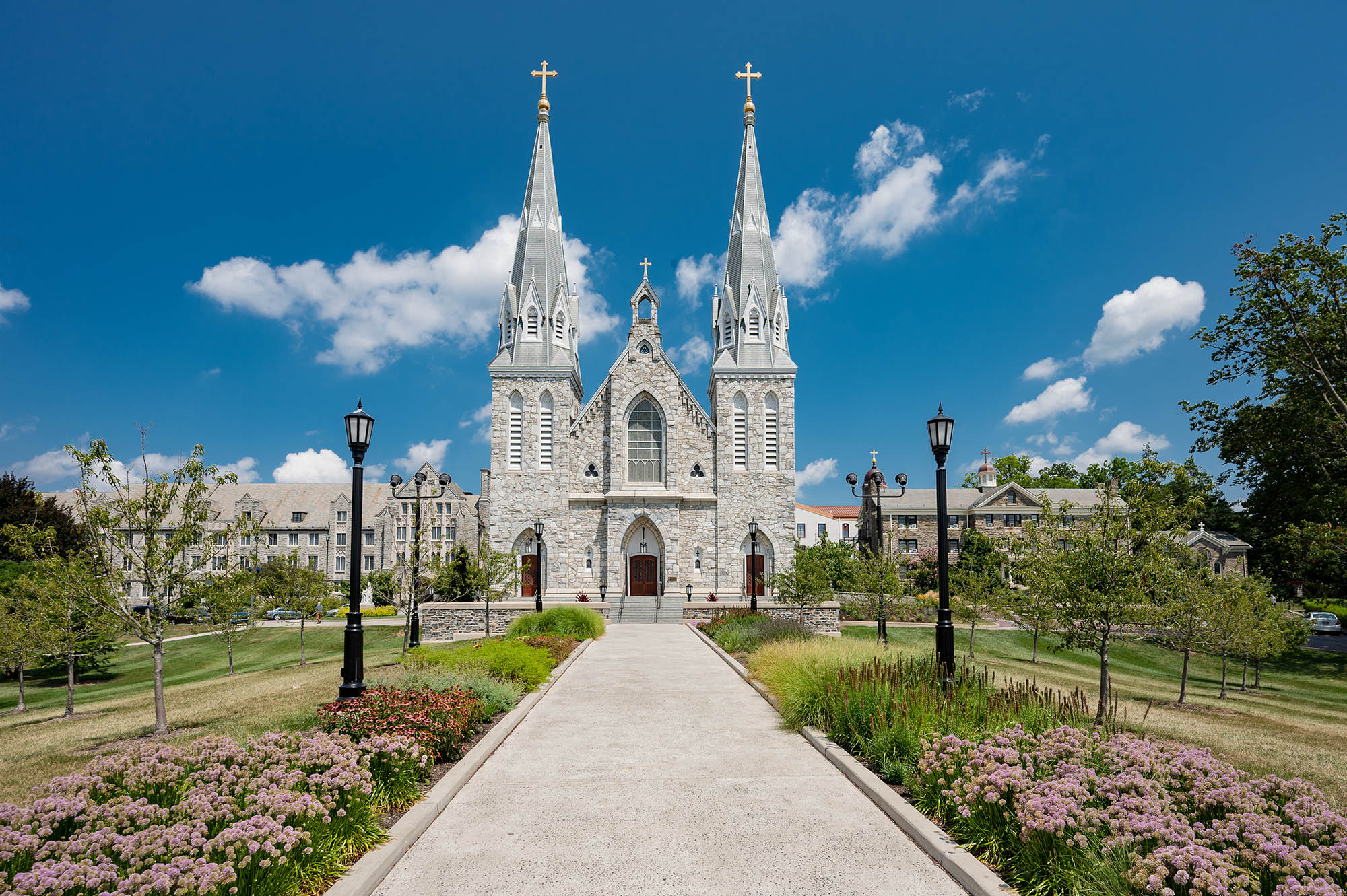 St. Thomas of Villanova Church at Villanova University in Villanova, Pennsylvania