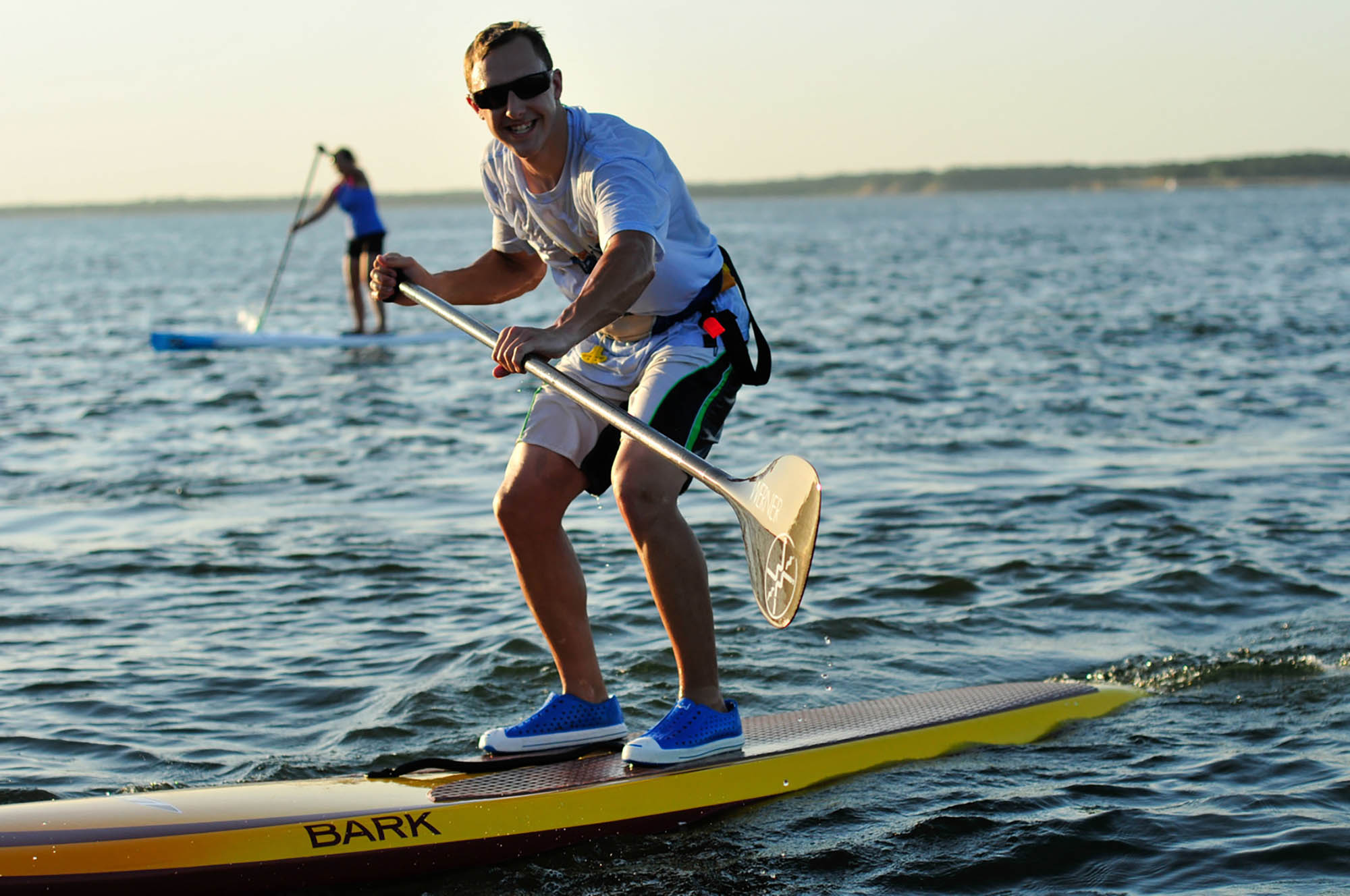 Paddleboarding Lake Grapevine in Grapevine, Texas; Credit: Grapevine CVB