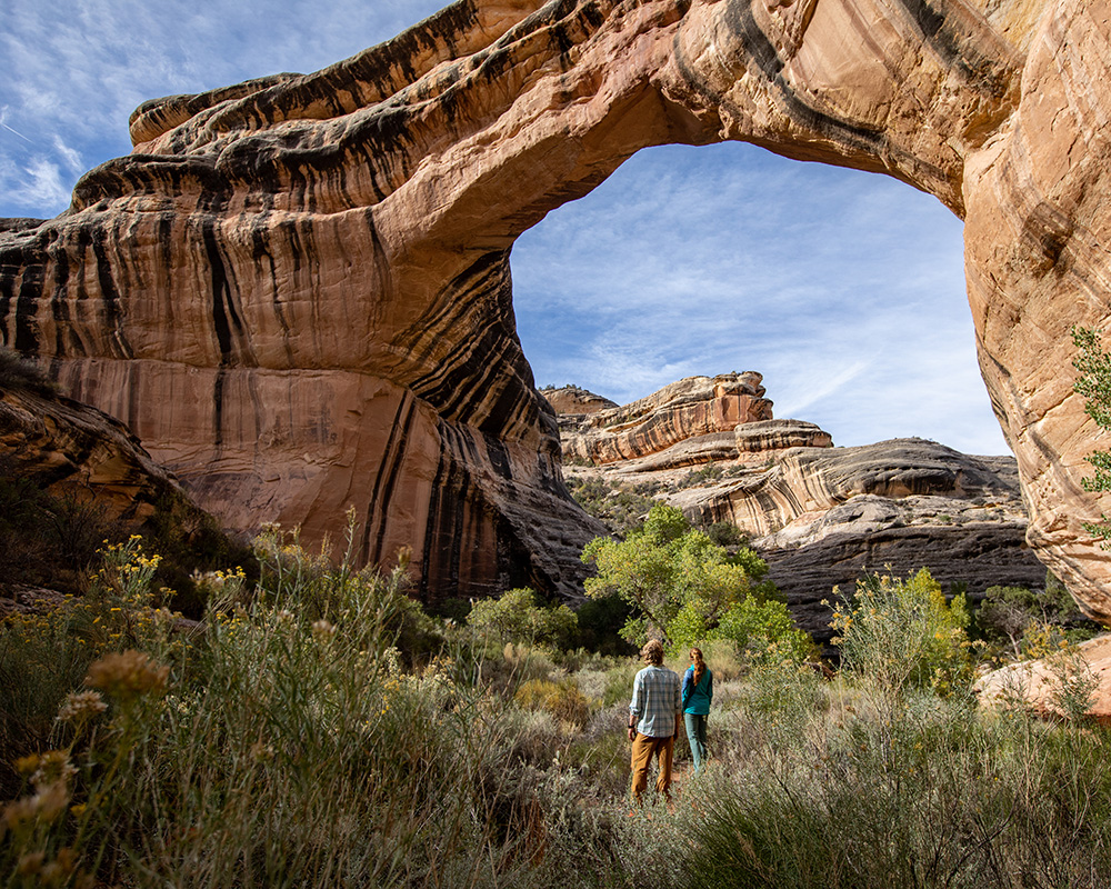 Natural Bridges National Monument in San Juan County, Utah; Credit: Jay Dash