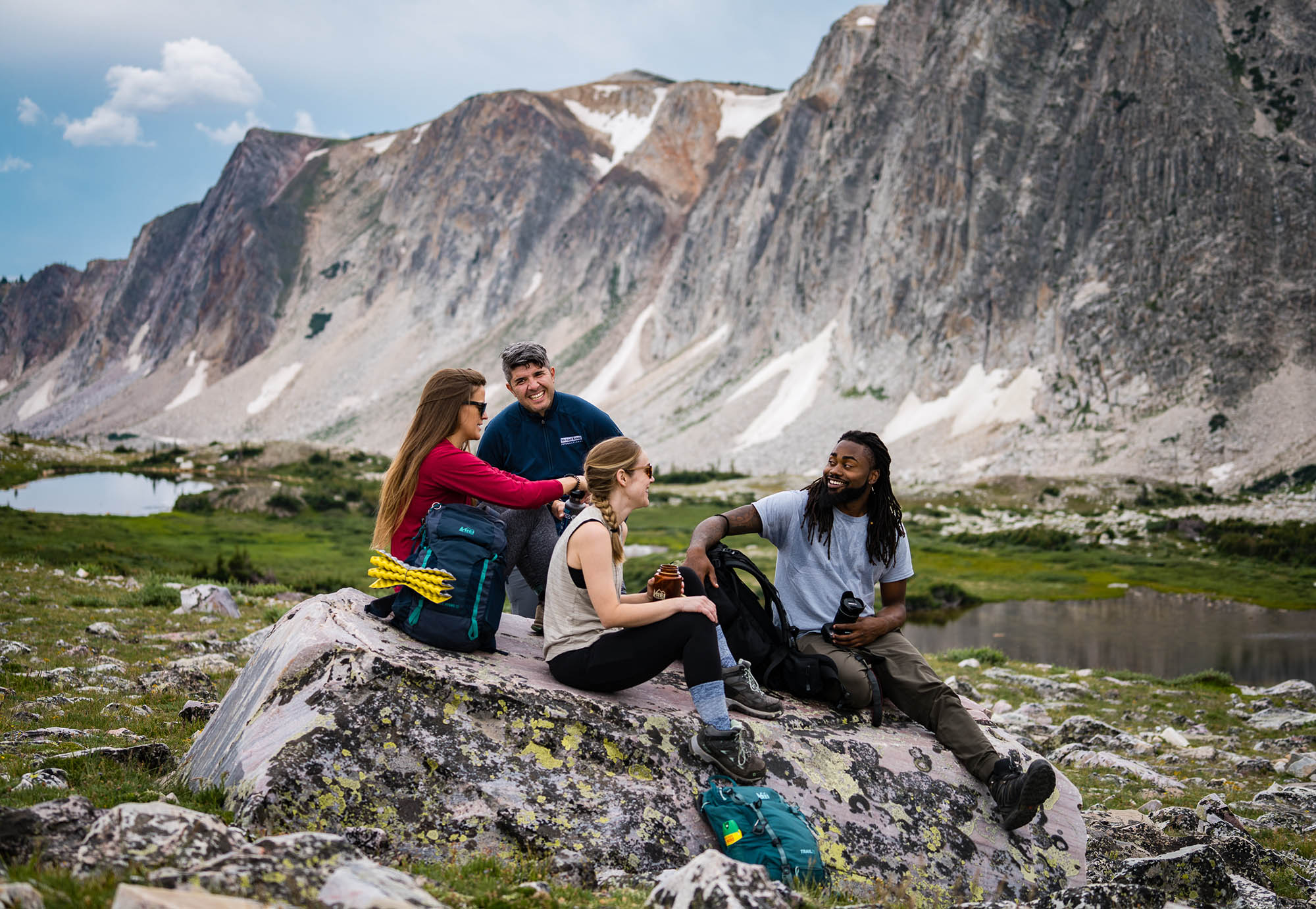 Snowy Range Mountains near Laramie, Wyoming